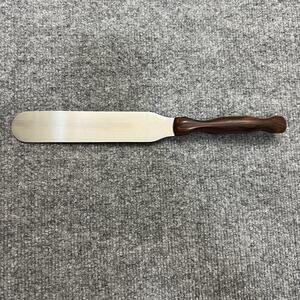 Cutco 1028 USA Spatula Knife Brown Swirl Handle Stainless Steel 13 Inch